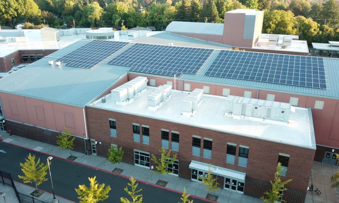 CHS Solar panels