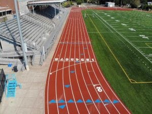 CHS track resurfacing