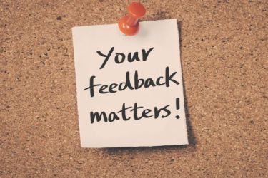 Your feedback matters!