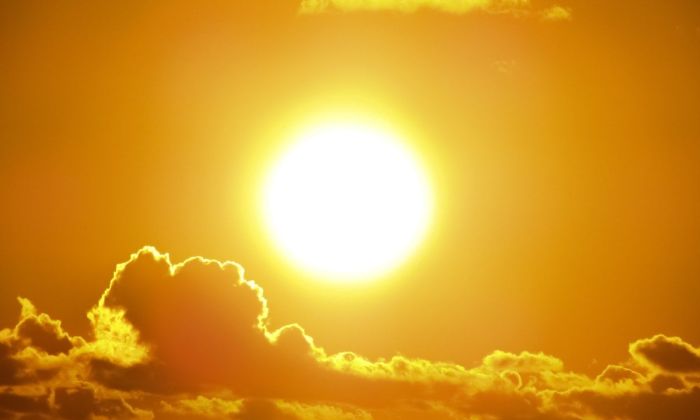 Hot sun